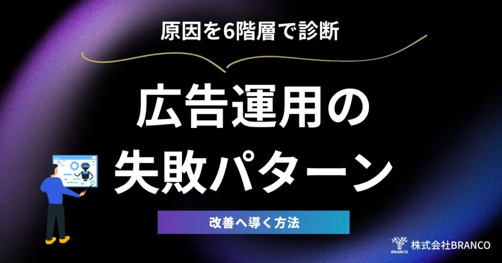 広告運用の失敗パターン